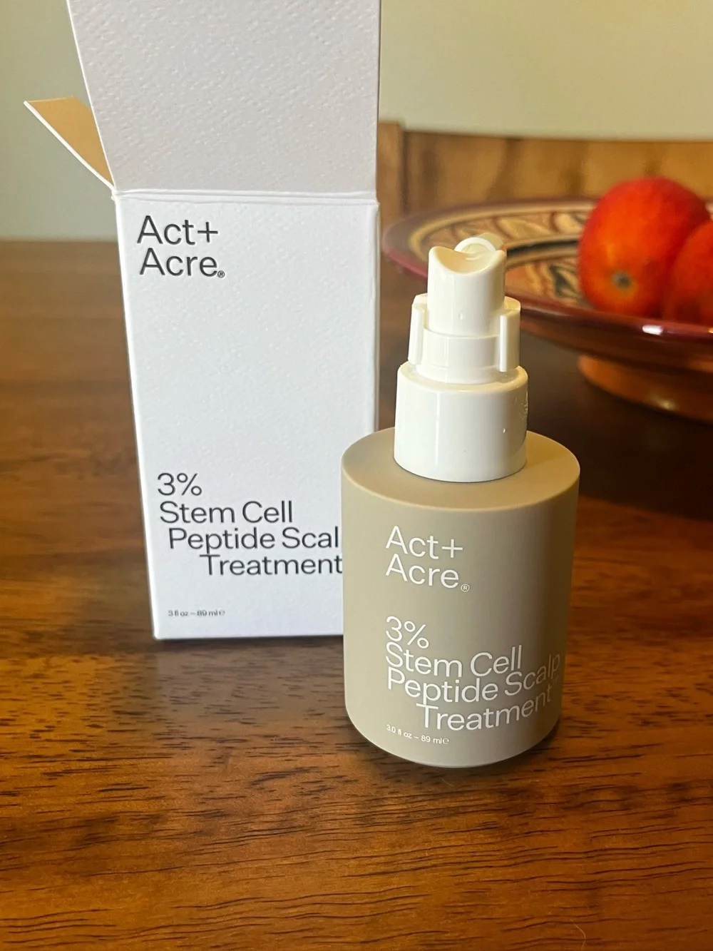 BNIB Act + Acre 3% stem cell peptide scalp treatment